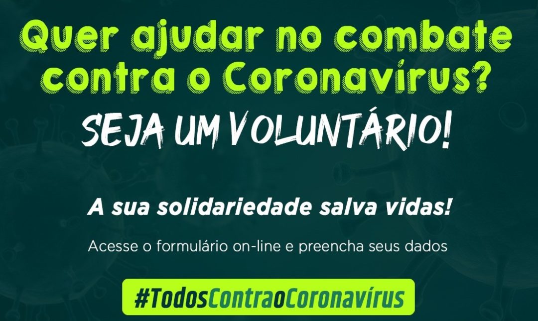 Nova Friburgo realiza cadastro de voluntários para combate ao novo coronavírus