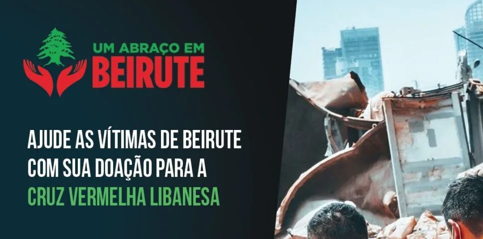 Consulado Geral do Líbano no RJ promove a campanha “Um abraço em Beirute”