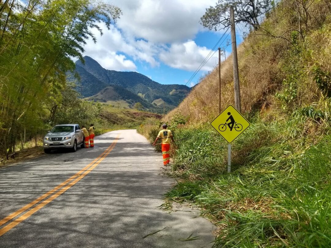 DER realiza revitalização em rodovias do estado do Rio de Janeiro