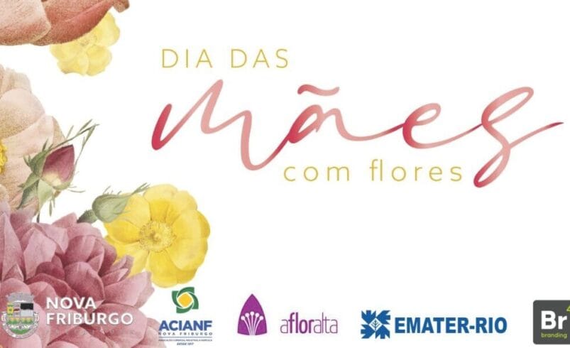 Nova Friburgo promove ação para venda de flores para o dia das mães