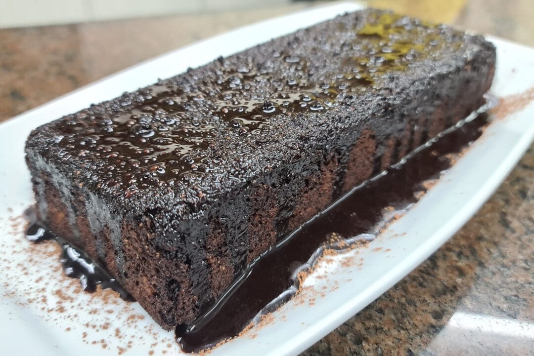 Bolo de chocolate lowcarb