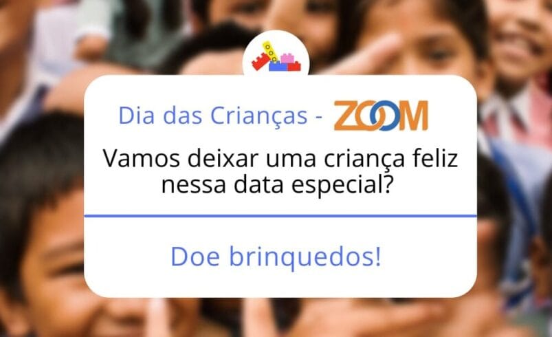 TV Zoom lança campanha de Dia das Crianças Solidário