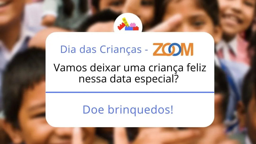 TV Zoom lança campanha de Dia das Crianças Solidário