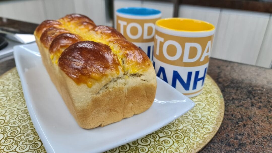 Pão Brioche de Liquidificador