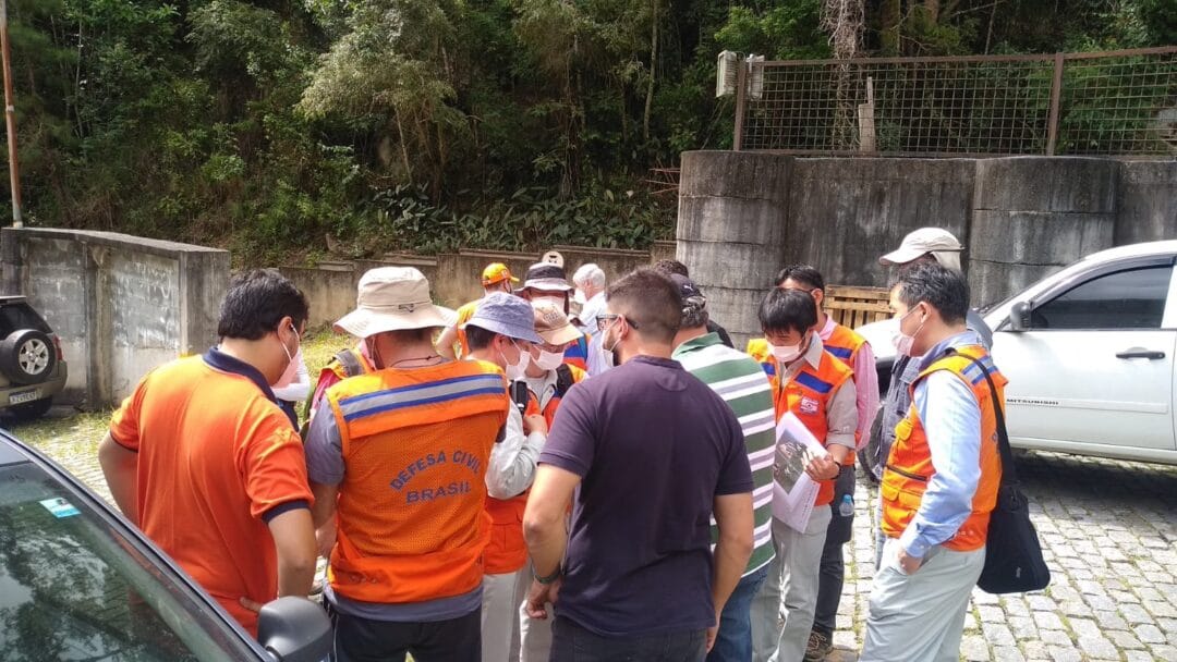 Representantes do governo federal e do Japão realizam visita técnica do Projeto Sabo￼