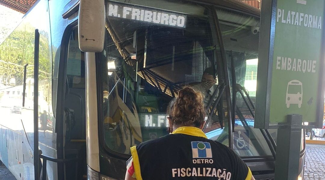 Nova Friburgo passa por fiscalização em veículos intermunicipais contra assédio sexual