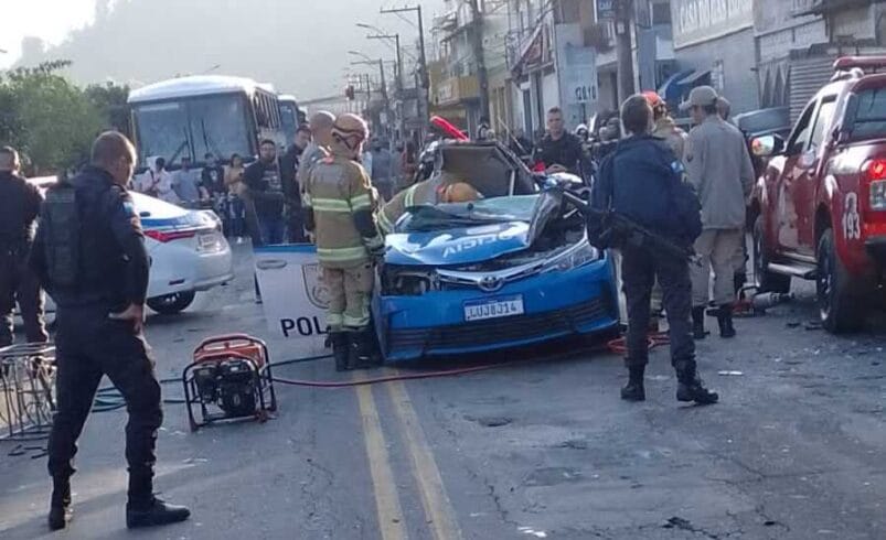 Policial Militar morre em acidente na Av. Governador Roberto Silveira