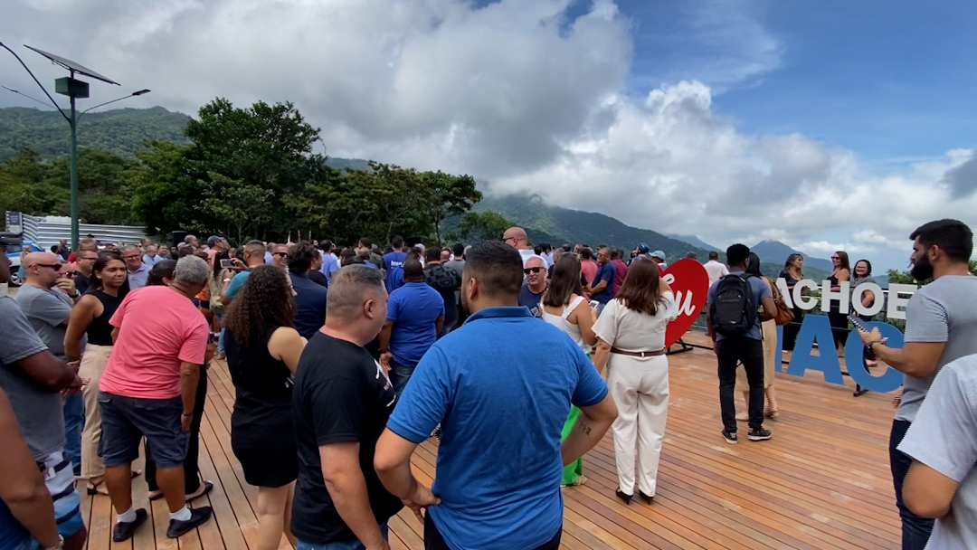 Mirante com vista para o Vale do Macacu e parte da capital é inaugurado na RJ-116