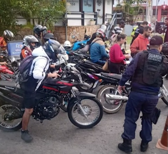 Operação conjunta no Paissandu e em Conselheiro Paulino apreende motocicletas irregulares