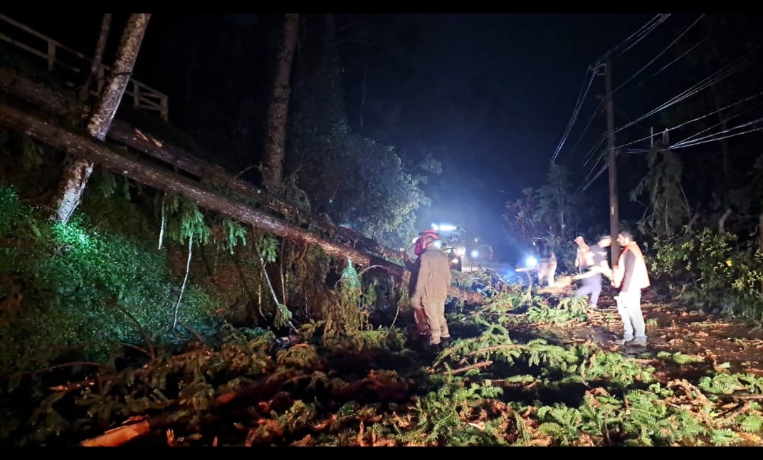 Temporal alaga ruas e leva destruição a nove bairros de Nova Friburgo