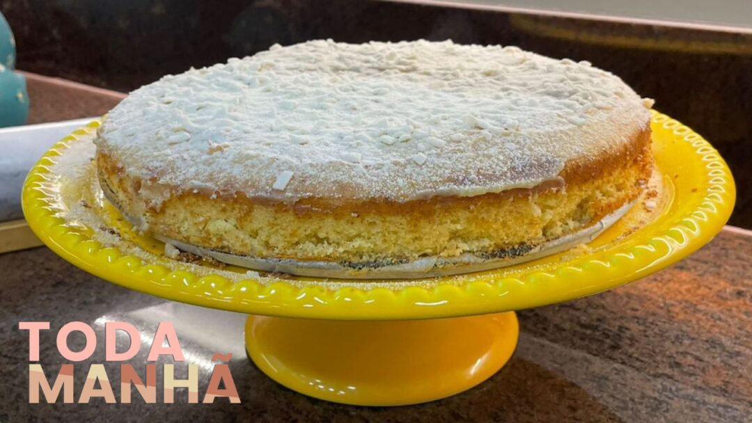 Receita do dia: Bolo de Ninho Recheado