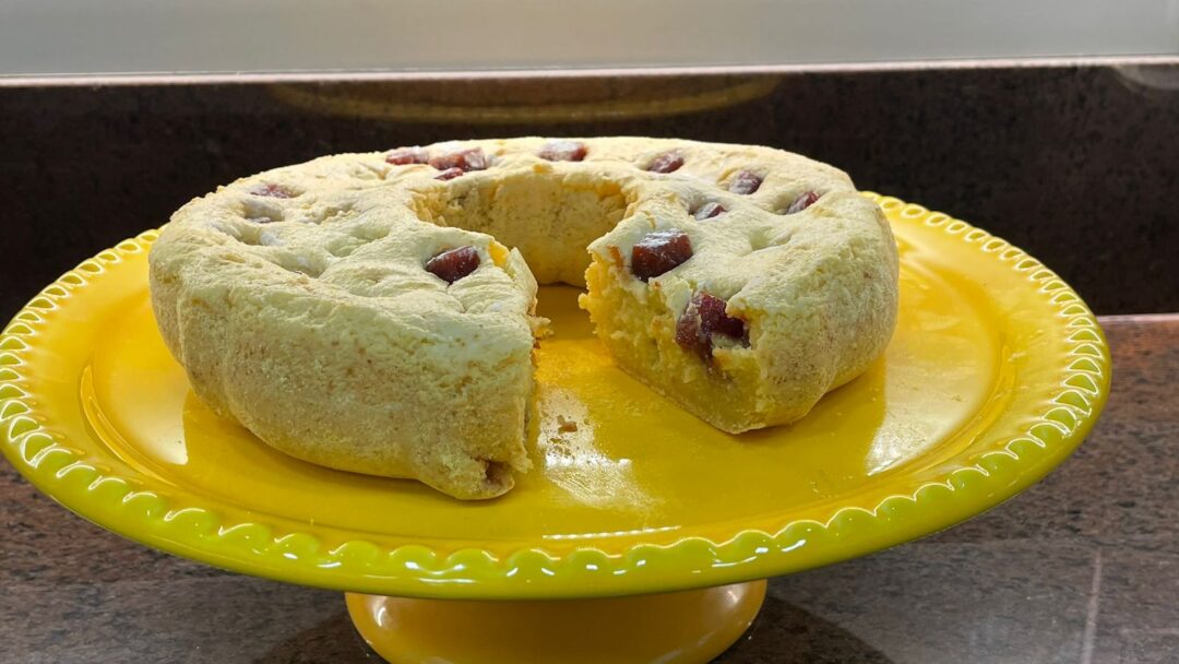 Receita do dia: Broa de Fubá com Goiabada