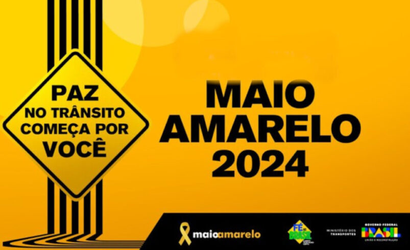 Secretaria de Ordem e Mobilidade Urbana adere a campanha do maio amarelo de conscientização sobre a segurança no trânsito em Nova Friburgo