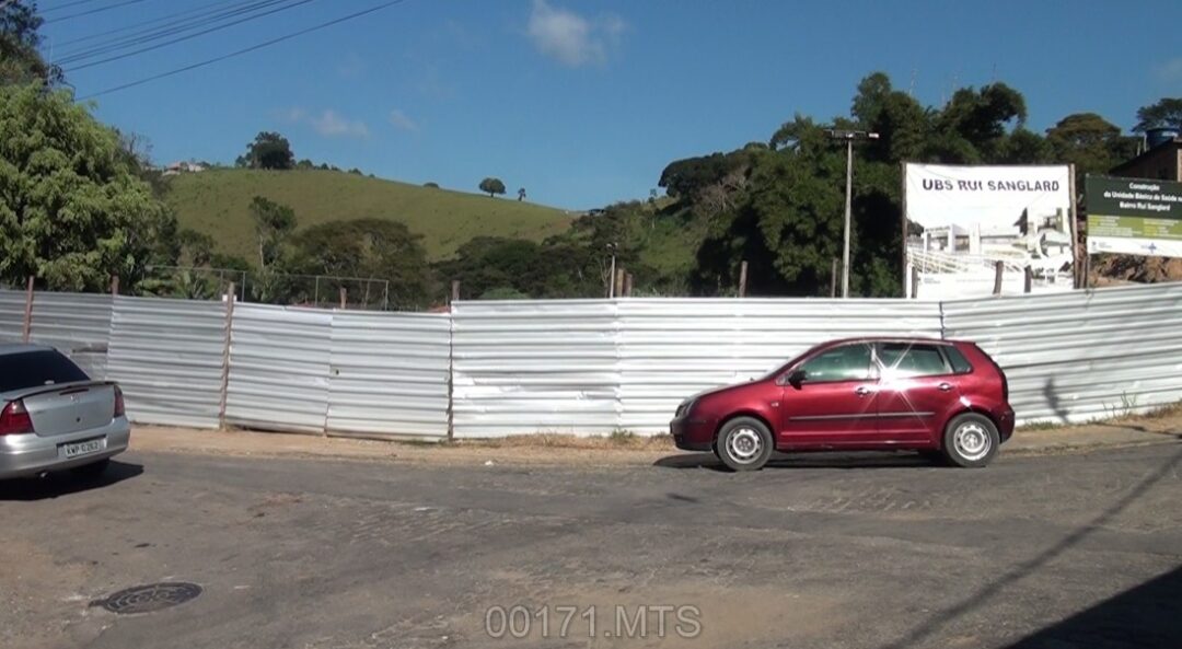 Obras do Posto de Saúde do Rui Sanglard, Nova Friburgo, estão atrasadas