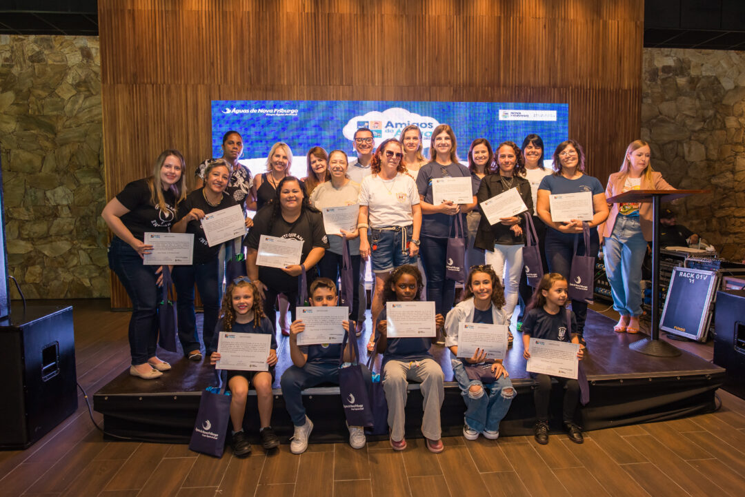 Concurso ”Amigos da Água” vai premiar estudantes, professores e escolas da rede municipal nesta sexta, 7, em Nova Friburgo