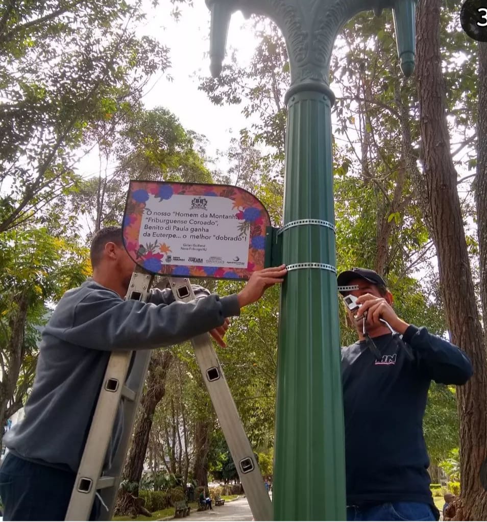 Alameda dos Trovadores de Nova Friburgo será reinaugurada nesta quinta, 01,  na praça Getúlio Vargas