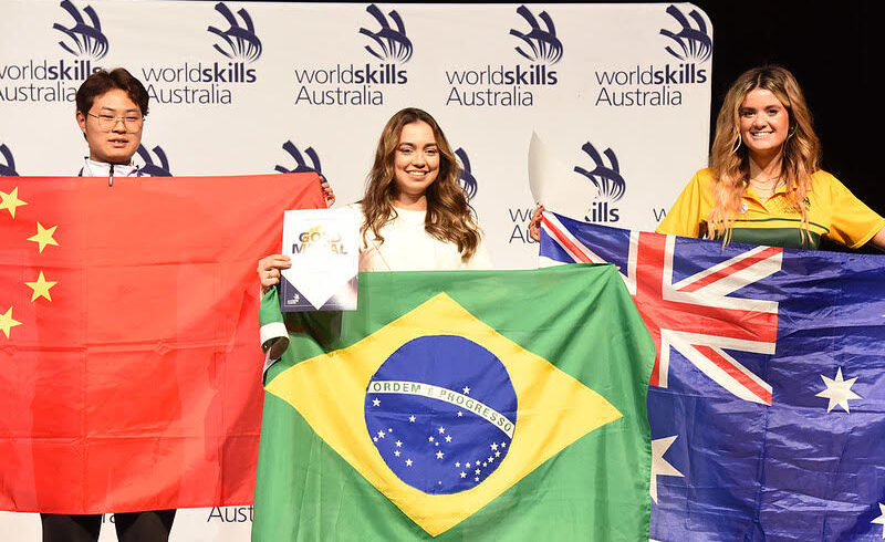 Aluna do Senac RJ, Bruna Pimentel integra o Time Brasil na disputa, que começa amanhã, em Lyon, na França