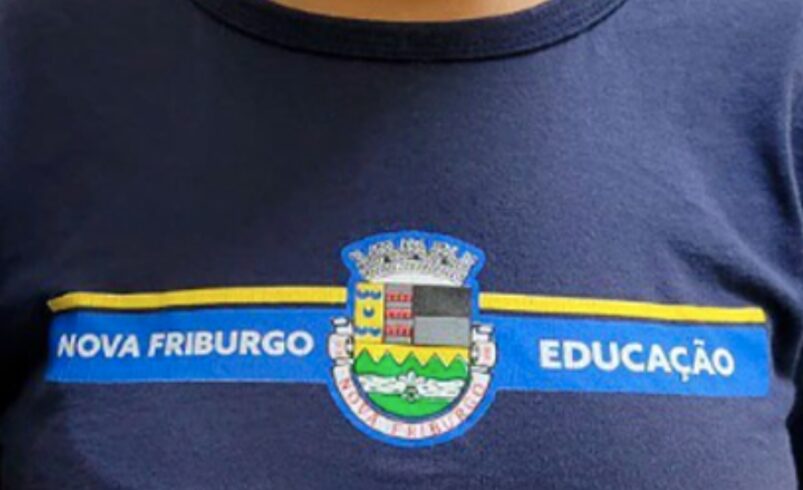 Camisa da rede municipal de ensino de Nova Friburgo