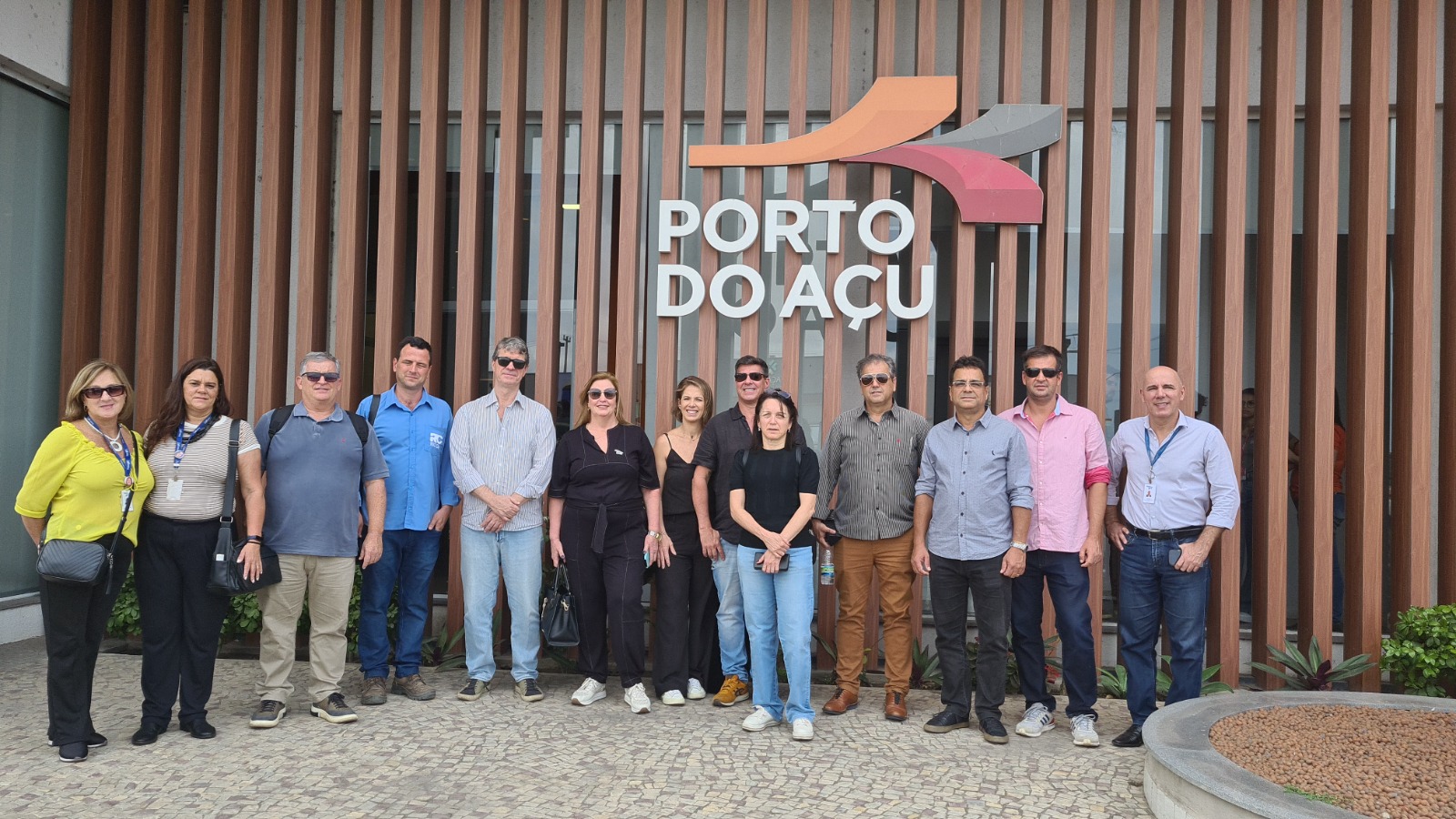 Representantes de Nova Friburgo do Conselho da Firjan Centro-Norte visitam o Porto do Açu