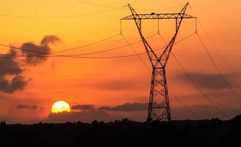 Imagem de por do sol horario de verao