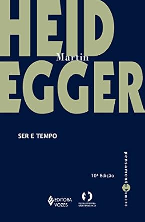 Capa do livro ser e tempo de martin heidegger