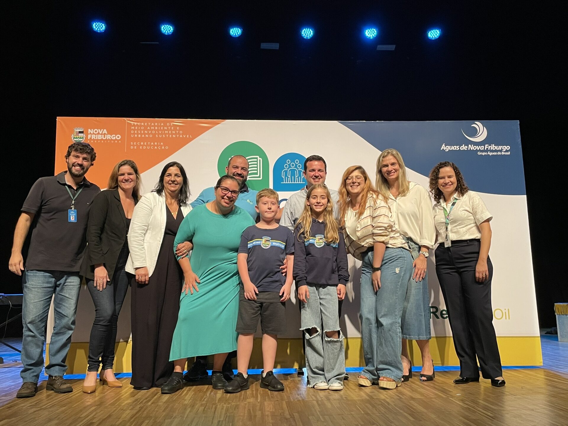 Águas de Nova Friburgo encerra 2ª edição do projeto Trata Óleo nas Escolas com cerimônia de premiação