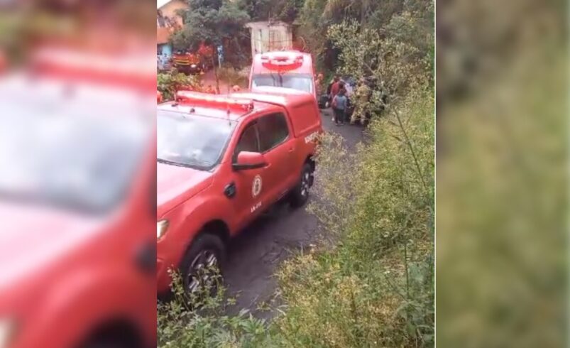 Acidente deixa homem de 71 anos ferido no bairro Granja do Céu, em Nova Friburgo