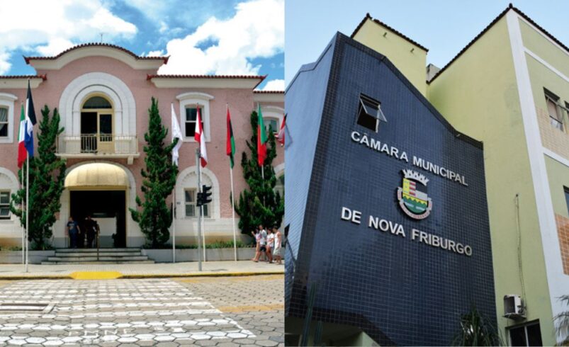 Posse do prefeito reeleito e novos vereadores de Nova Friburgo em 1º de janeiro