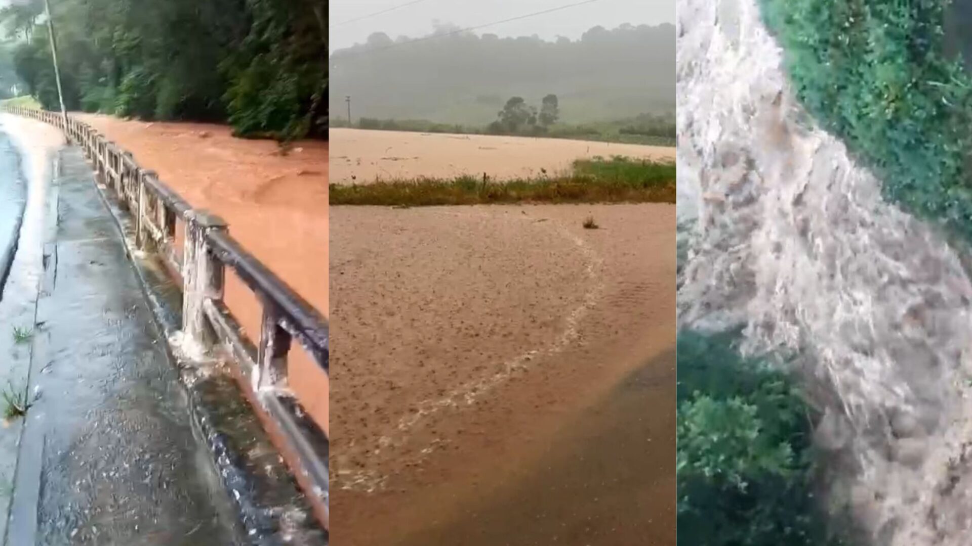 Fortes chuvas desolam municípios no interior do Rio de Janeiro