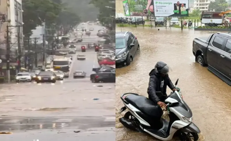 Chuvas intensas causam estragos e transtornos em Teresópolis