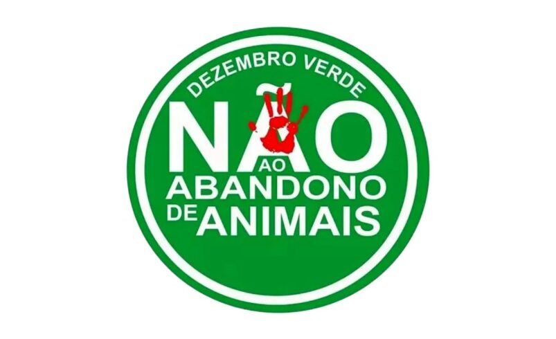 logo dezembro verde abandono animais