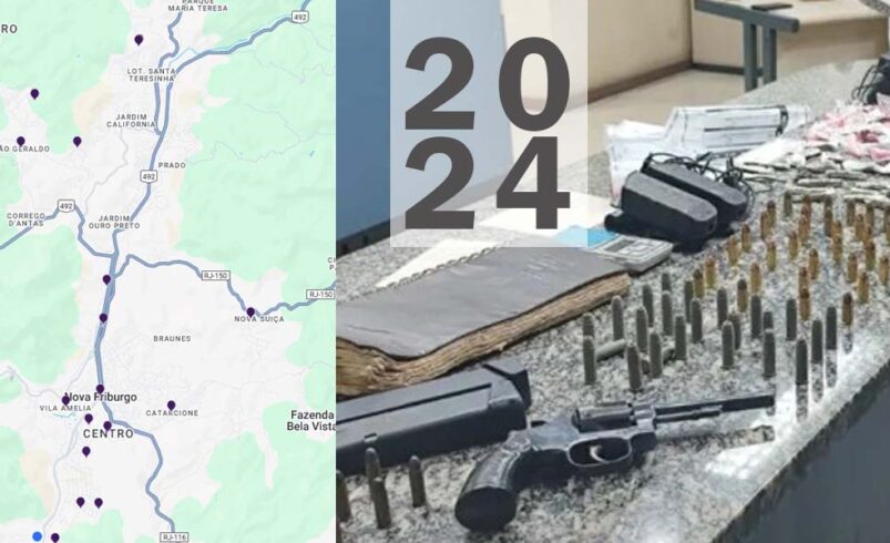 Balanço 2024: combate ao tráfico em Nova Friburgo