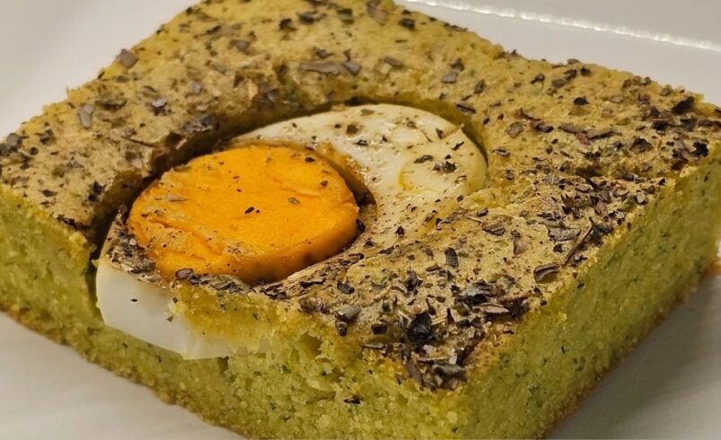 Bolo salgado de fubá