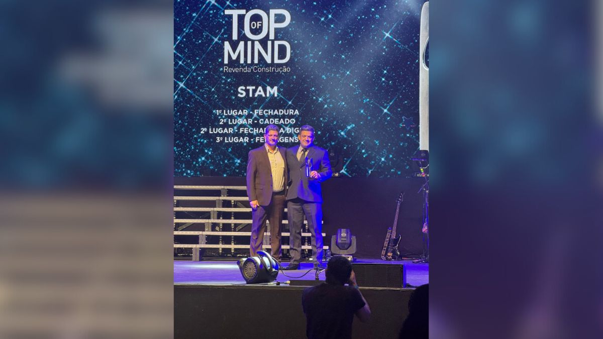 Friburgo: Stam é Top of Mind 2025 em Fechaduras no Brasil
