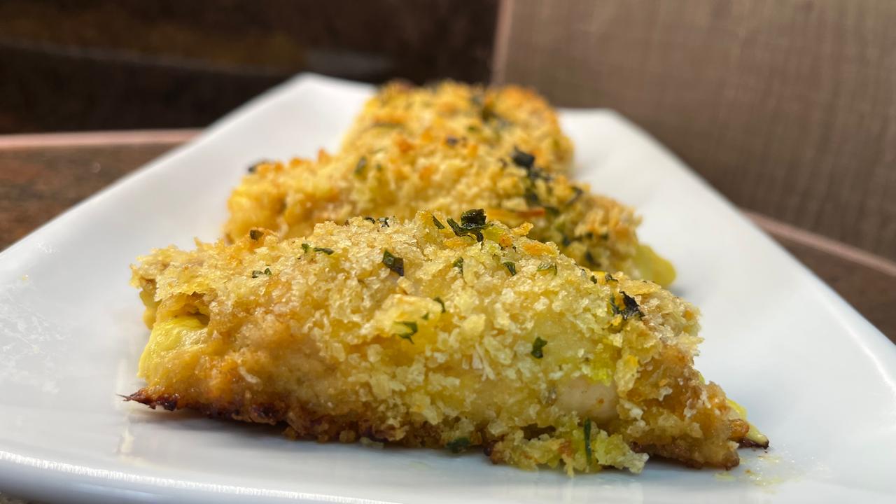 Enroladinhos de Frango Recheados com Creme de Milho