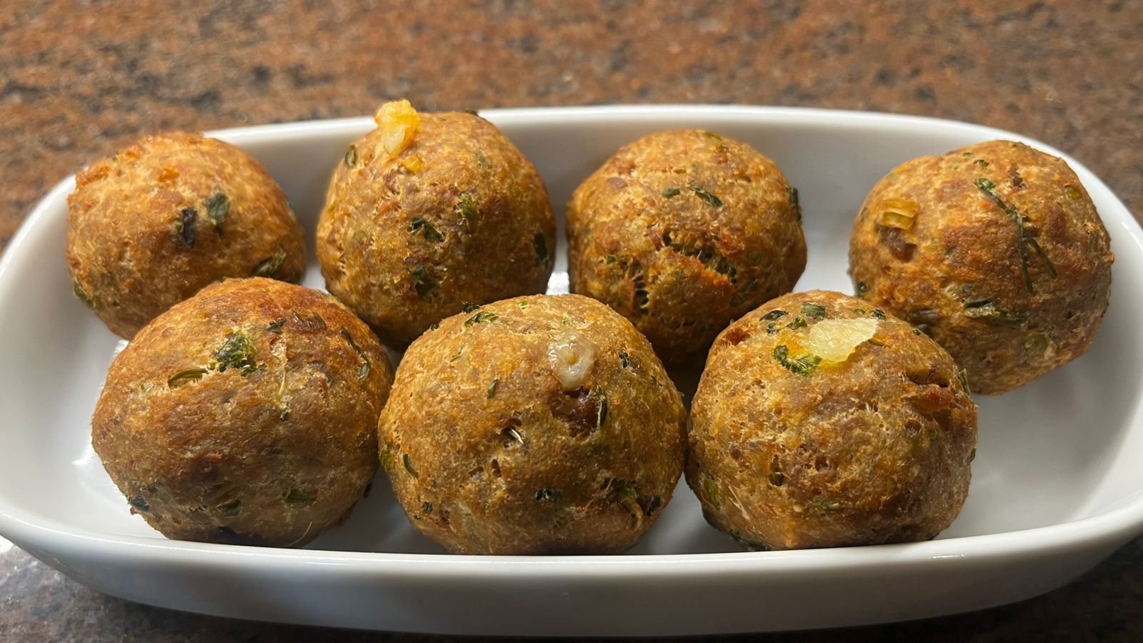 Receita Fácil: Bolinho de Mignon Suíno com Queijo sem Empanar