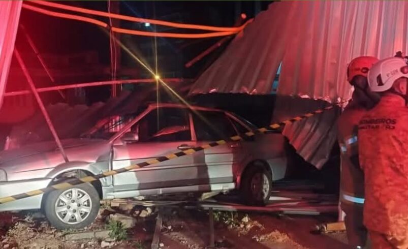 Acidente grave no Centro de Nova Friburgo fere idoso e jovem