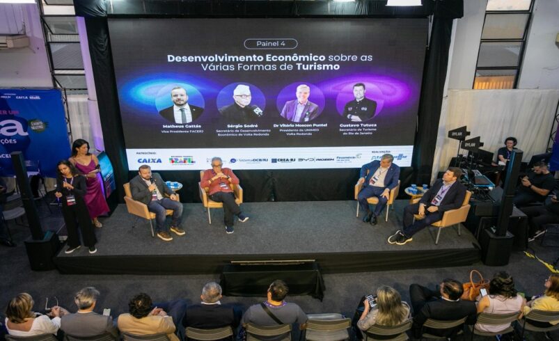 Tutuca destaca turismo como motor do interior no Conecta Volta Redonda