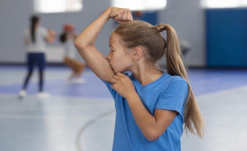 Crianças e adolescentes musculação