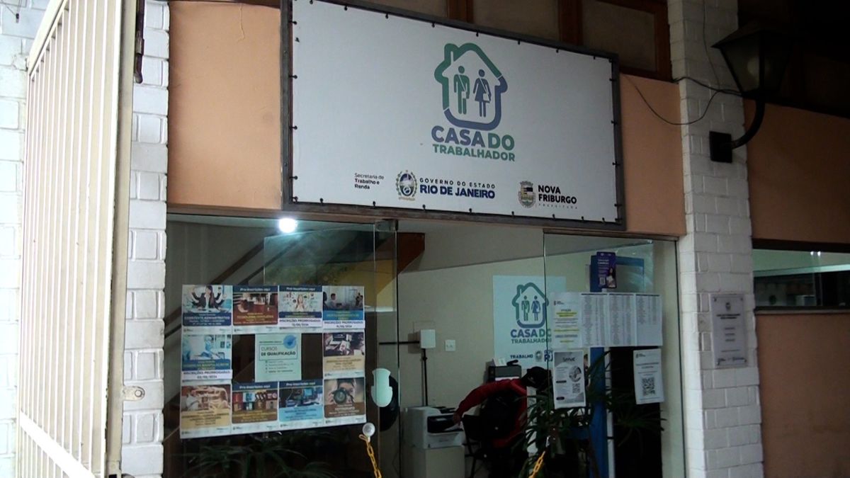 Casa do Trabalhador tem 439 vagas abertas em Nova Friburgo