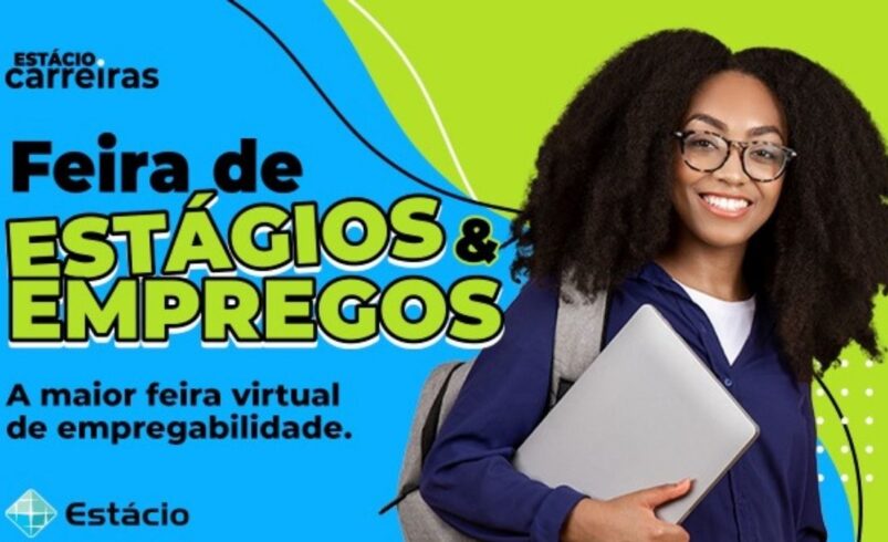 Estácio abre 1 milhão de oportunidades em feira 100% virtual e gratuita