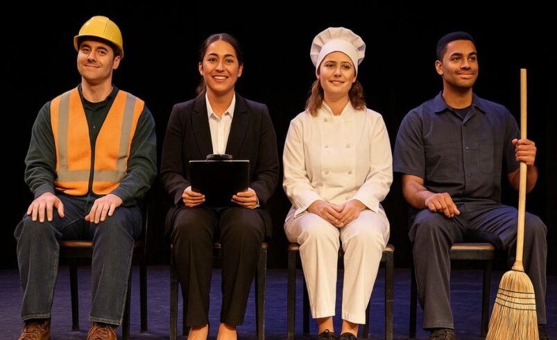 Oficina de currículo e peça teatral movimentam o CRAS