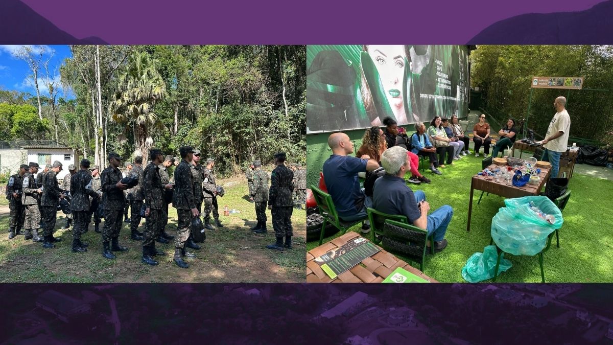 EcoModas e Tiro de Guerra instalam iscas para abelhas em Friburgo