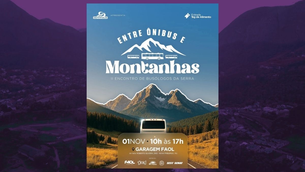 Evento “Entre Ônibus e Montanhas” celebra a cultura do transporte e a inclusão