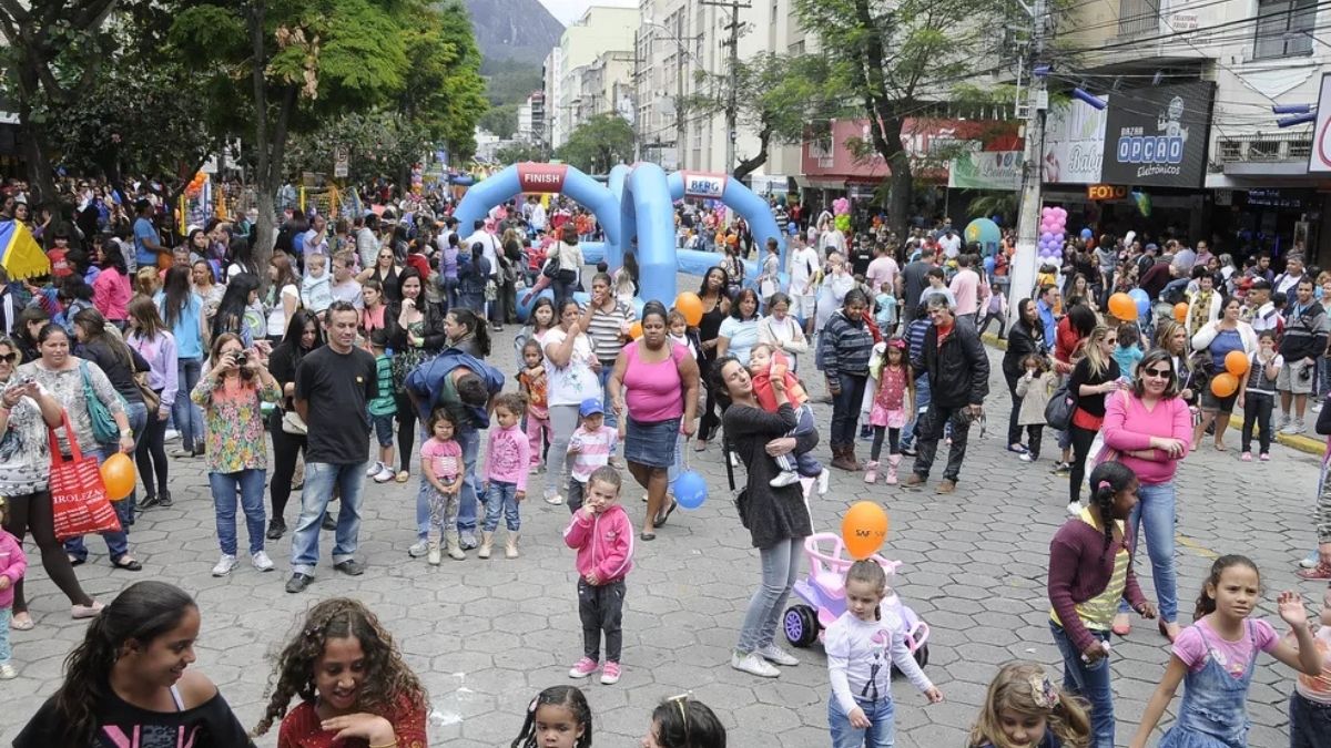 Festa das Crianças será neste domingo na Avenida Alberto Braune em Friburgo