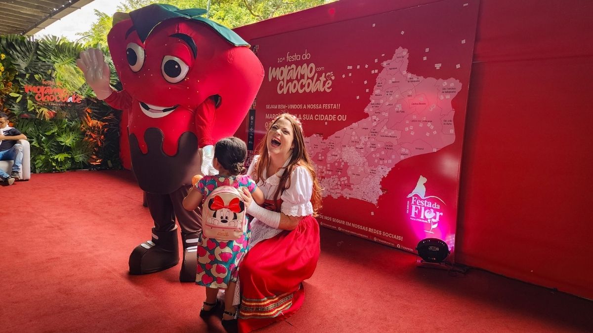 Inicia hoje a Festa do Morango com Chocolate em Nova Friburgo