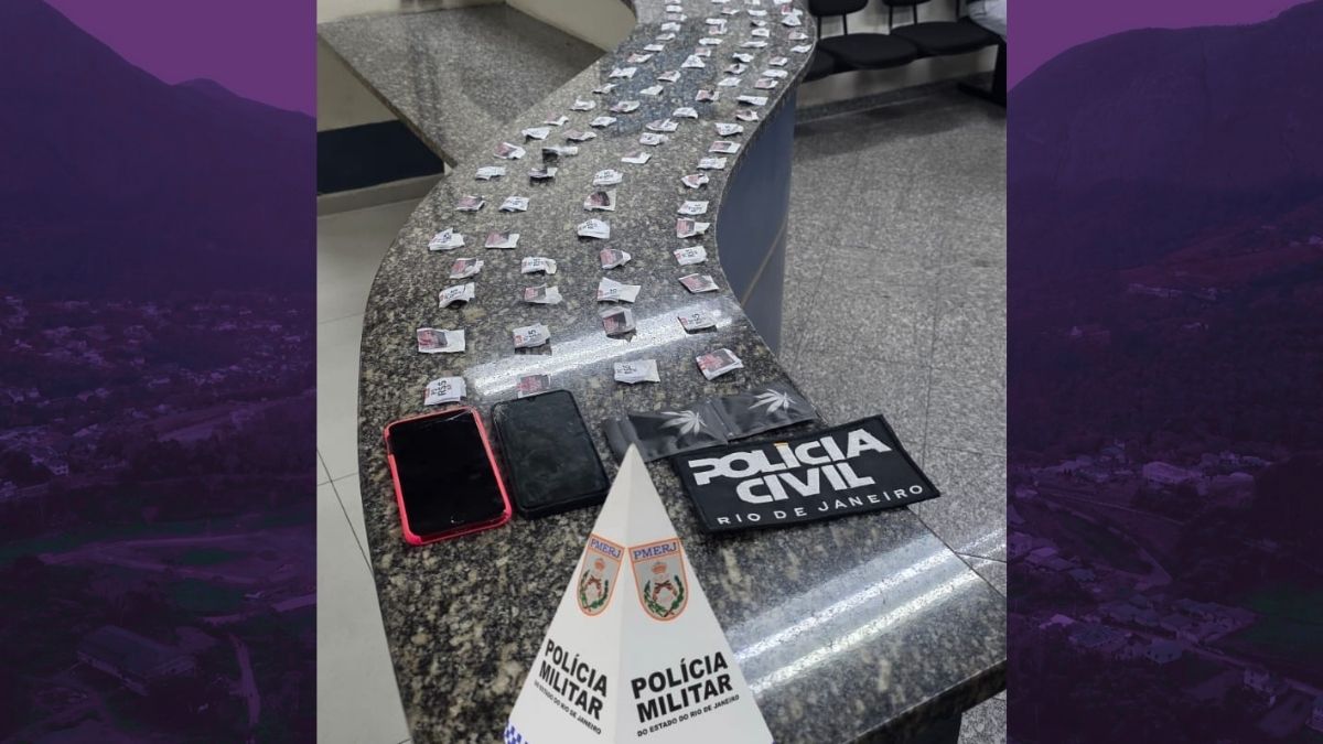 Ação conjunta da Polícia Civil e Militar prende traficantes em Olaria, Nova Friburgo