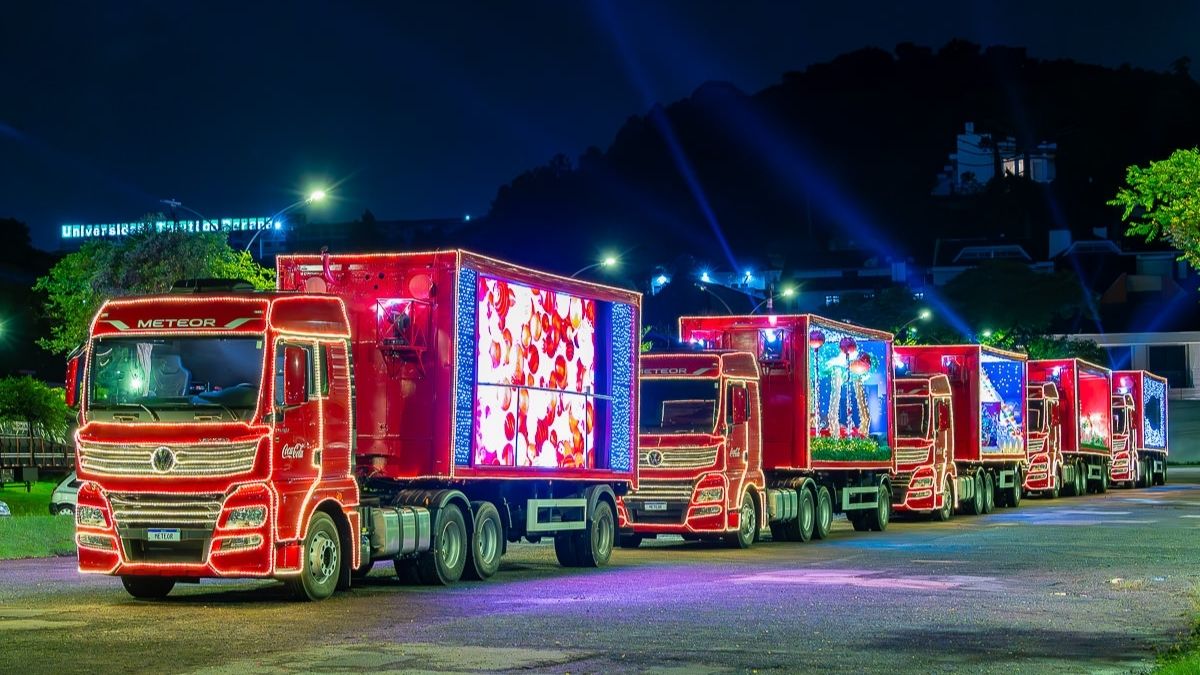 Caravana de Natal da Coca-Cola chega a Nova Friburgo nos dias 15 e 16 de novembro