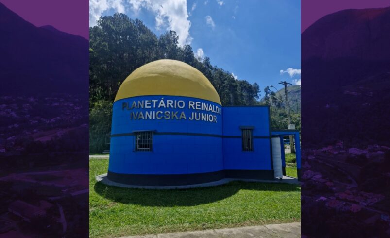 Planetário de Friburgo recebe placa com nome de Reinaldo Ivanicska