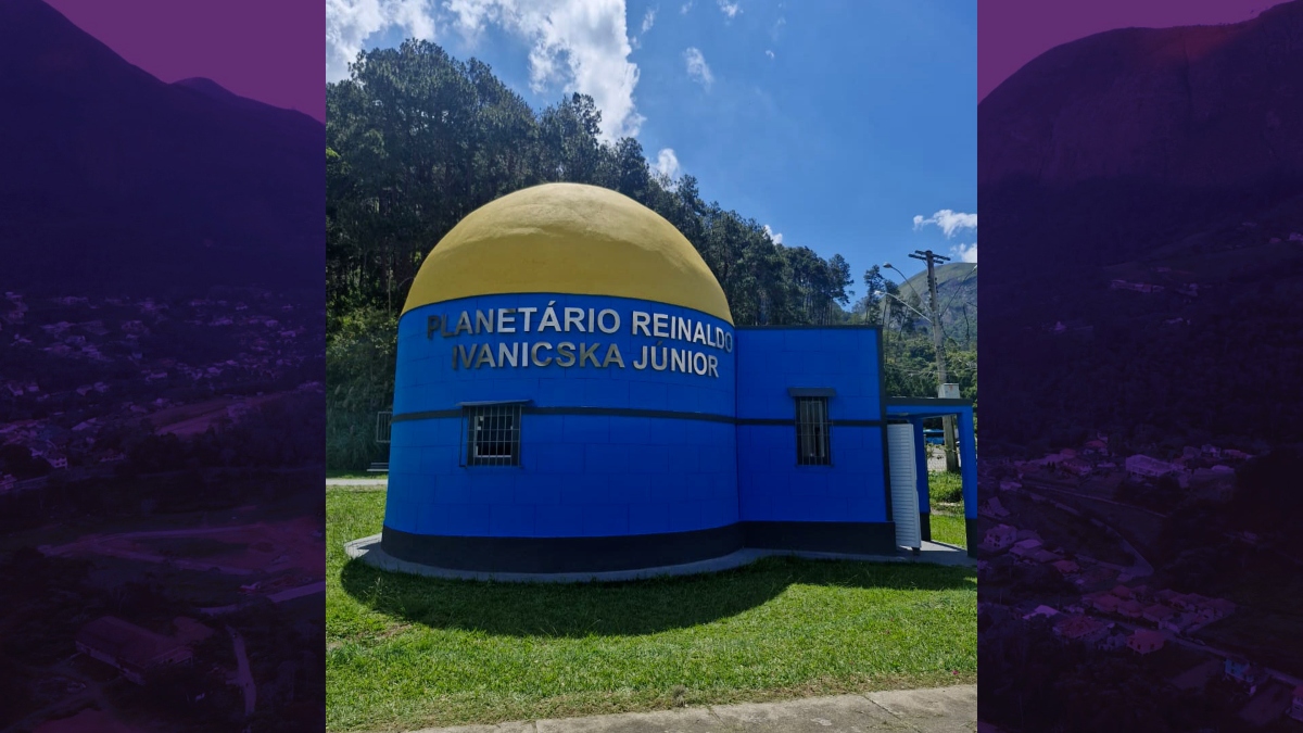 Planetário de Friburgo recebe placa com nome de Reinaldo Ivanicska